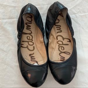 Sam Edelman Black Ballerina Flats
